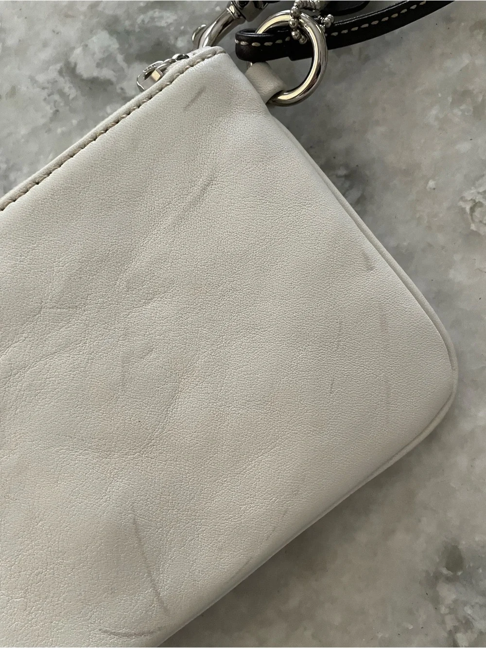 Coach Leather Wristlet